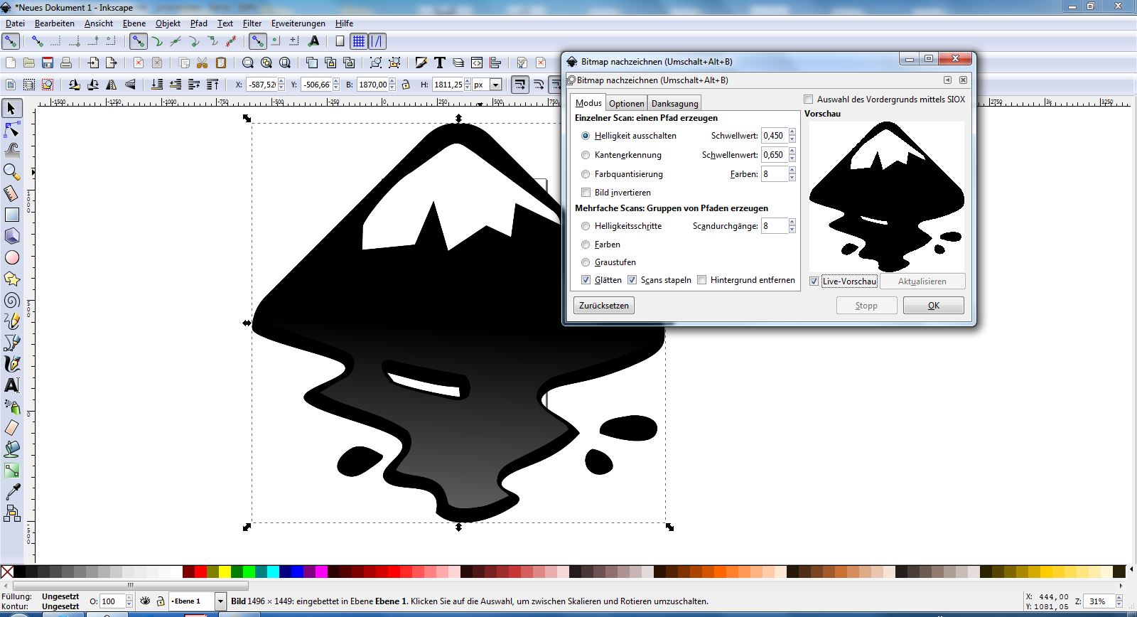 Inkscape уроки